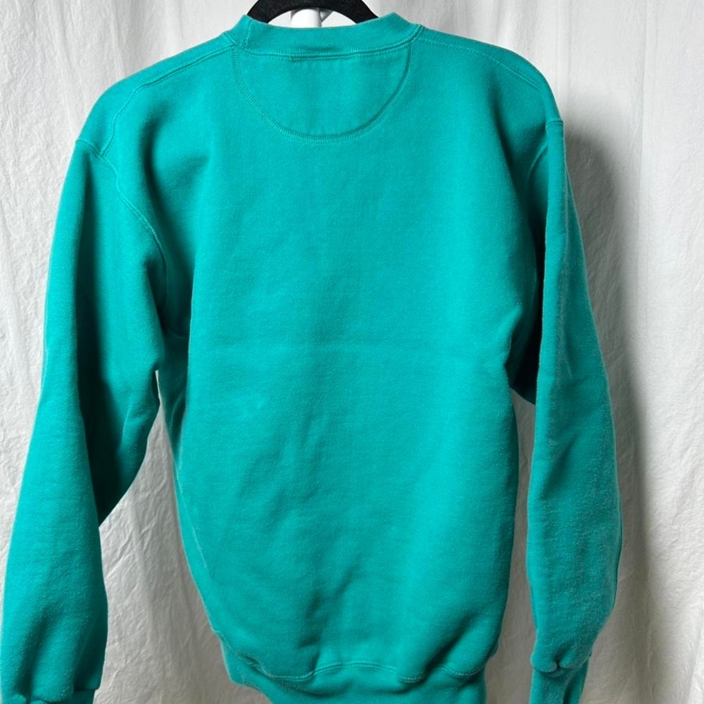 The‎ Legend Shanty Creek Resort Pullover medium teal Made in USA Golf Sweatshirt - Picture 2 of 4